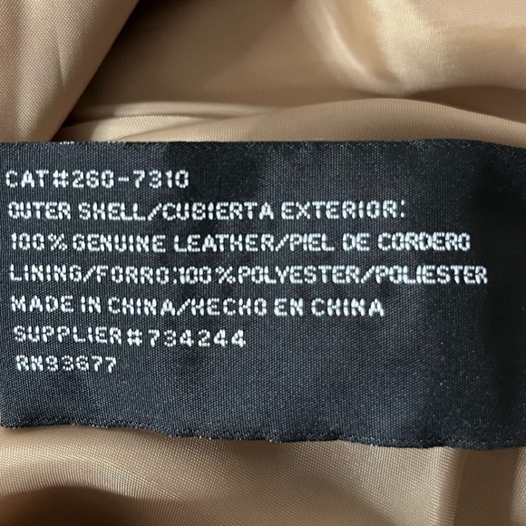 St John’s Bay Women’s 100% Genuine Leather Jacket - Picture 5 of 5